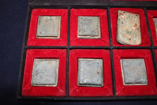 Boxed Chinese plaques